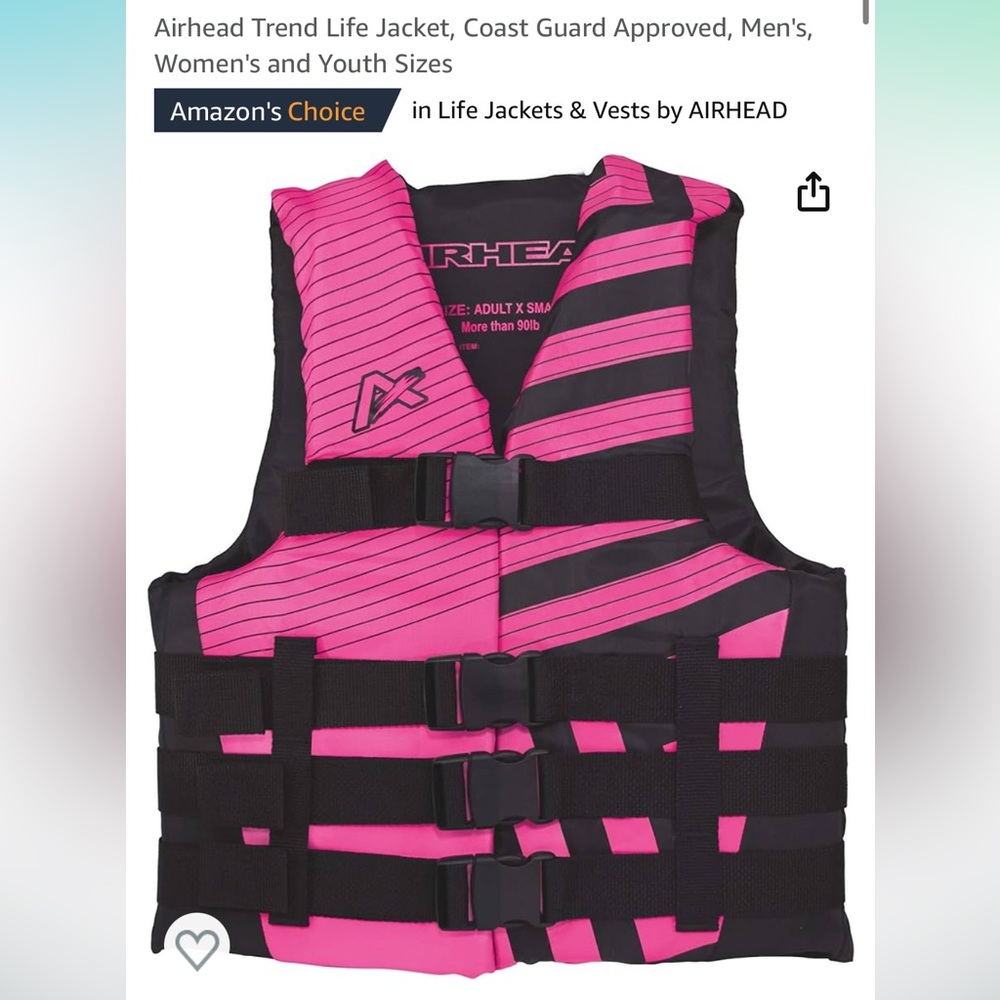 Pink Life Jacket